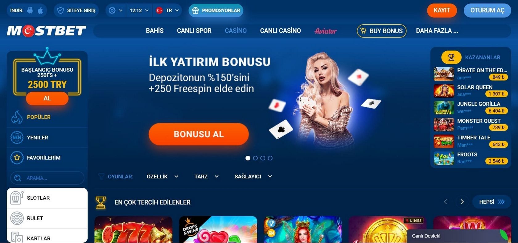 Mostbet Proqramını Yükləyin və Quraşdırın (APK)